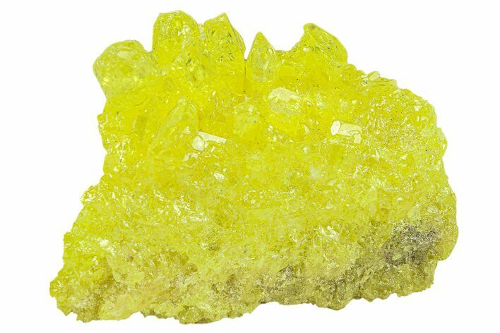 Bright-Yellow Sulfur Crystals - Bolivia #301846